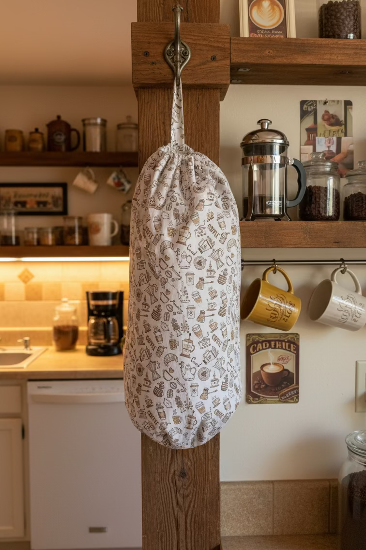 Coffee Shop Grocery Bag Holder